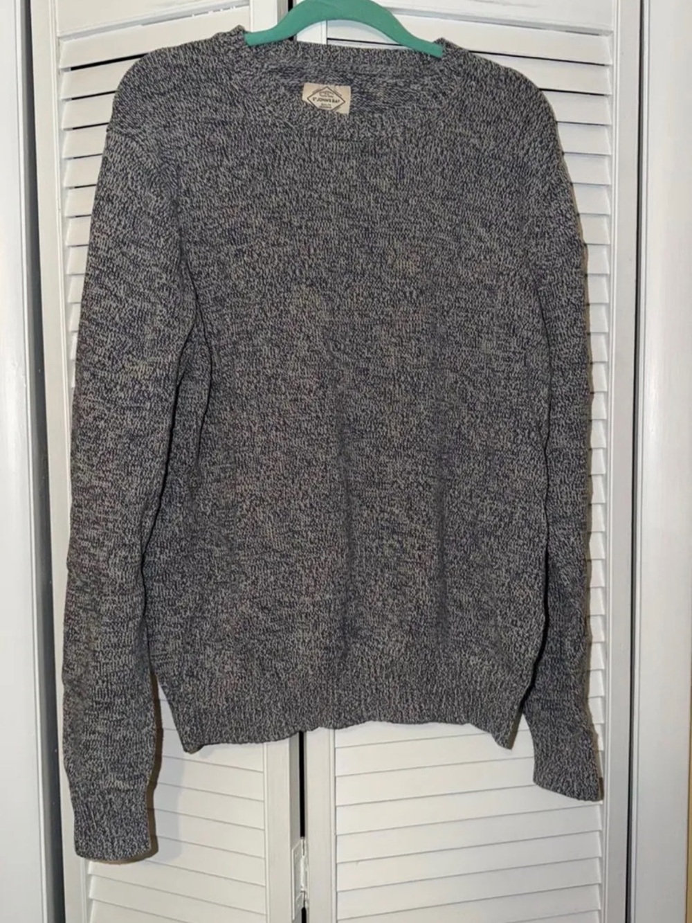St. John's Bay Gray Marled Crewneck Sweater